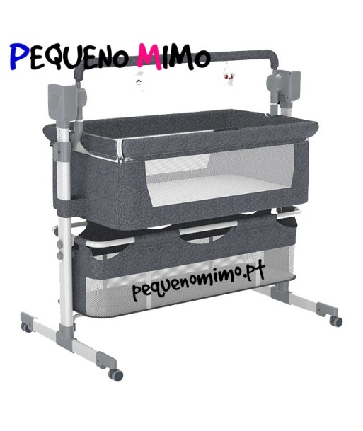 Berço de Bebé Avançado (Cinzento) Berço de Bebé Avançado (Cinzento)