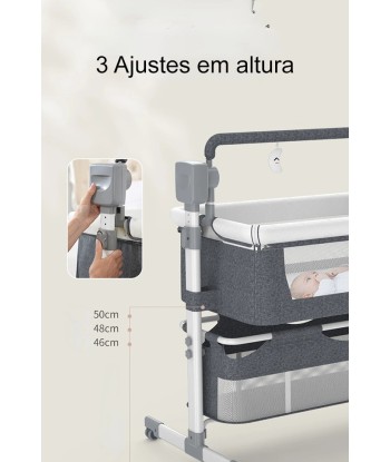 Berço de Bebé Avançado (Cinzento)